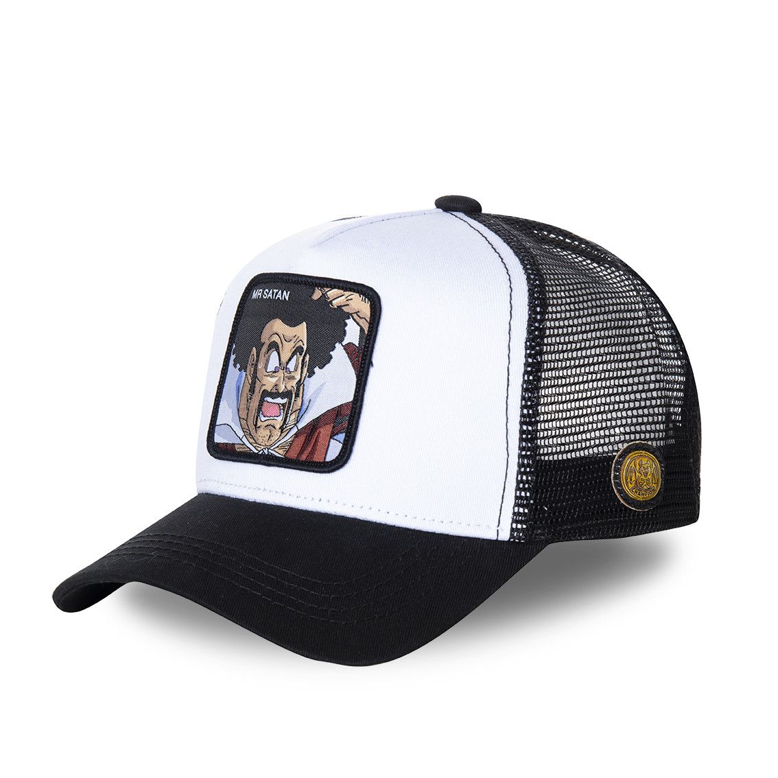 Casquette capslab dragon ball z satan blanc et noir (photo) Casquette capslab dragon ball z satan blanc et noir