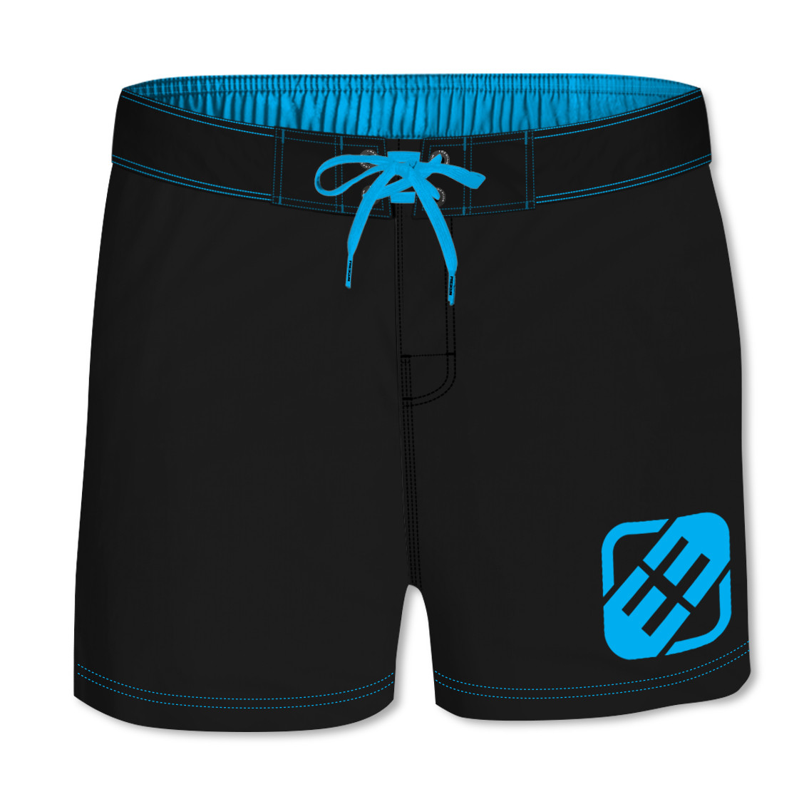 Boardshort court garçon freegun uni bleu (photo) Boardshort court garçon freegun uni bleu (photo)
