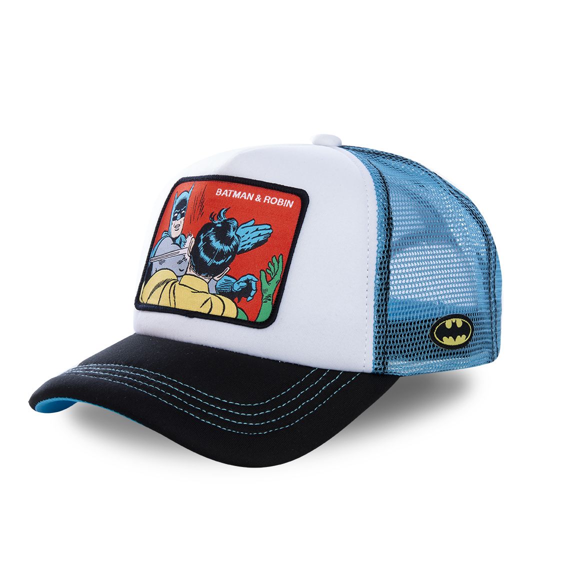 Casquette capslab dc comics batman & robin blanc (photo) Casquette capslab dc comics batman & robin blanc (photo)
