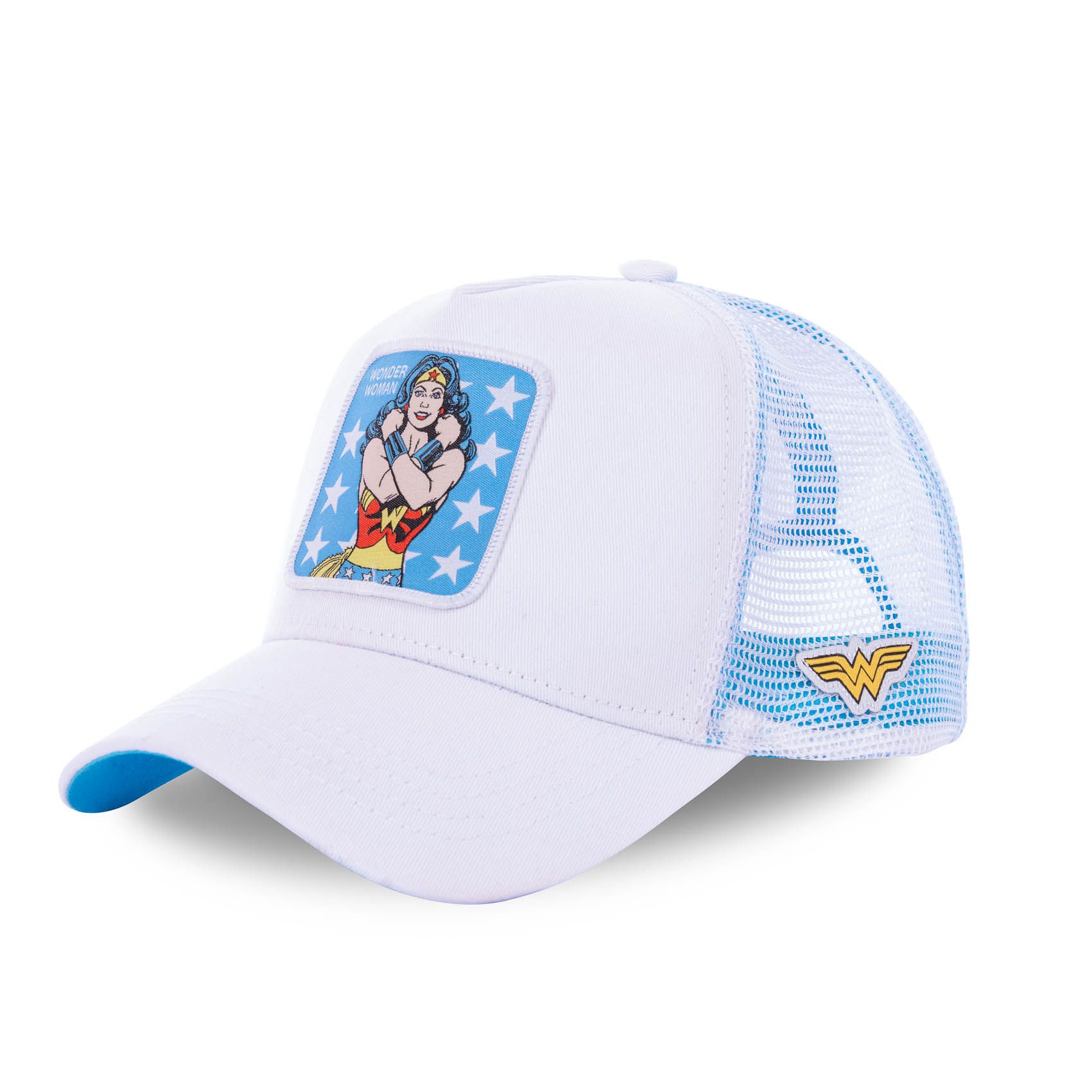 Casquette capslab dc comics wonder woman blanc (photo) Casquette capslab dc comics wonder woman blanc (photo)
