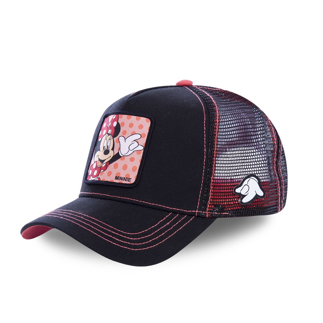 Casquette capslab disney minnie noir et rose (photo) Casquette capslab disney minnie noir et rose (photo)