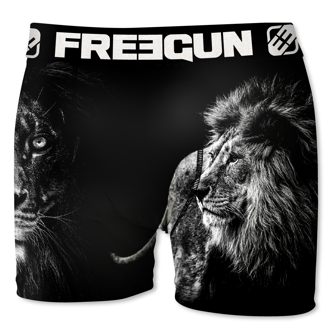 Boxer enfant freegun lion noir (photo) Boxer enfant freegun lion noir (photo)