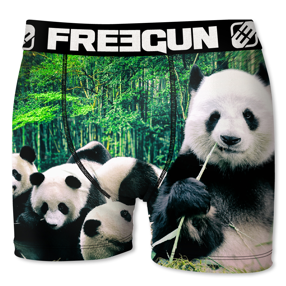 Boxer enfant freegun panda vert (photo) Boxer enfant freegun panda vert (photo)