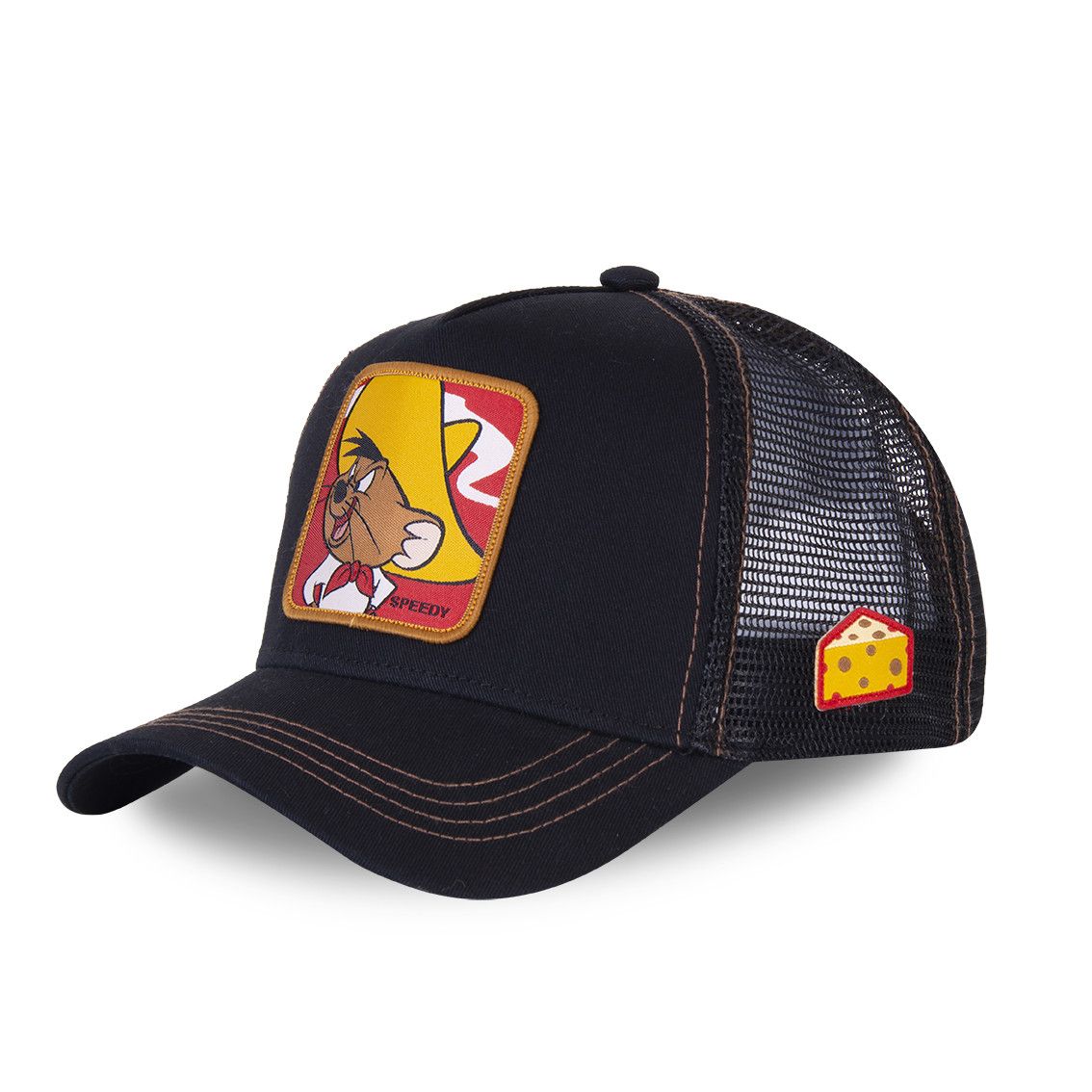 Casquette capslab trucker looney tunes speedy gonzales noir (photo) Casquette capslab trucker looney tunes speedy gonzales noir