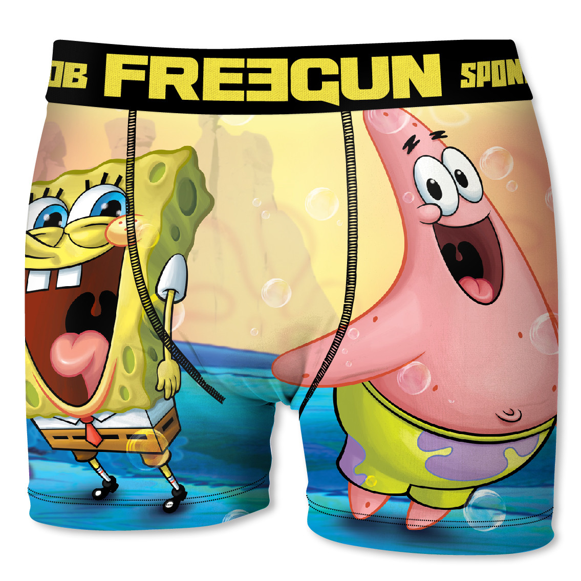 Boxer microfibre homme bob l'eponge friends (photo) Boxer microfibre homme bob l'eponge friends (photo)