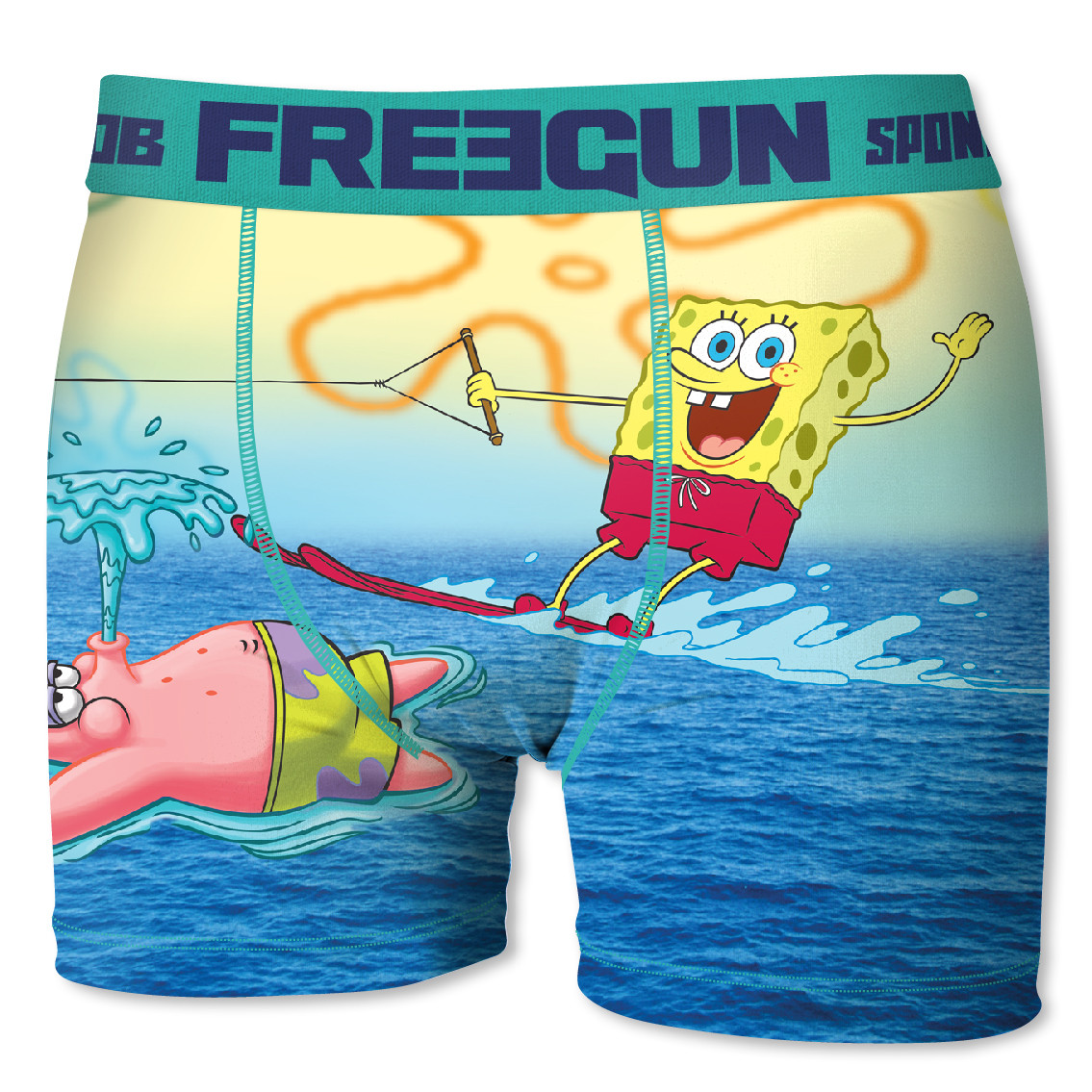 Boxer microfibre homme bob l'eponge skisurf (photo) Boxer microfibre homme bob l'eponge skisurf (photo)