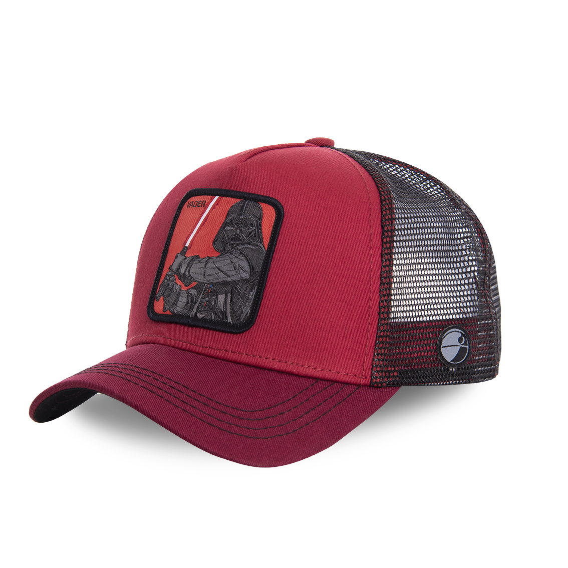 Casquette capslab star wars dark vador rouge et noir