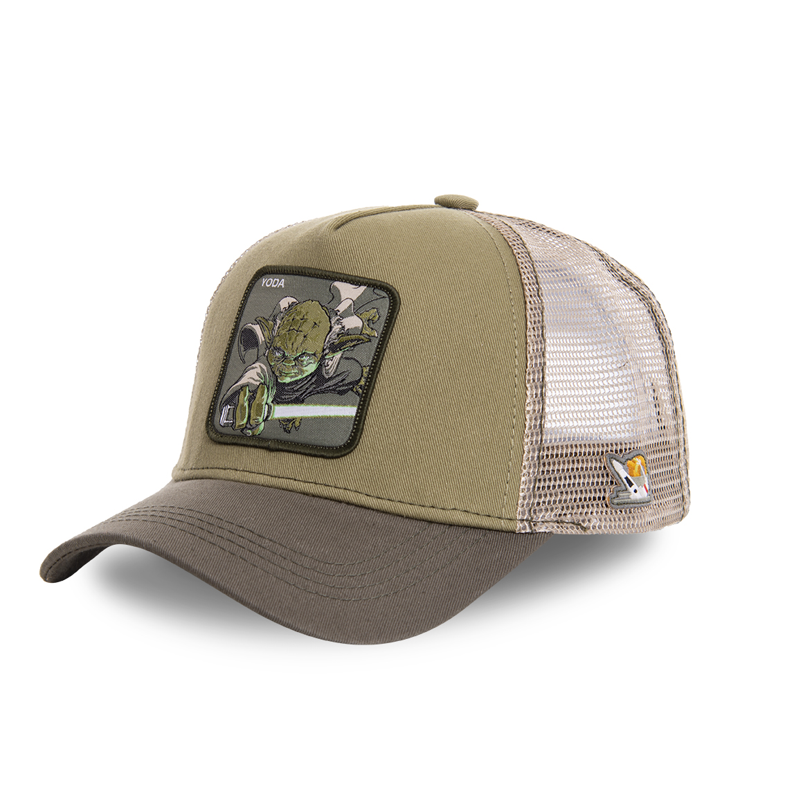Casquette capslab tar wars yoda kaki
