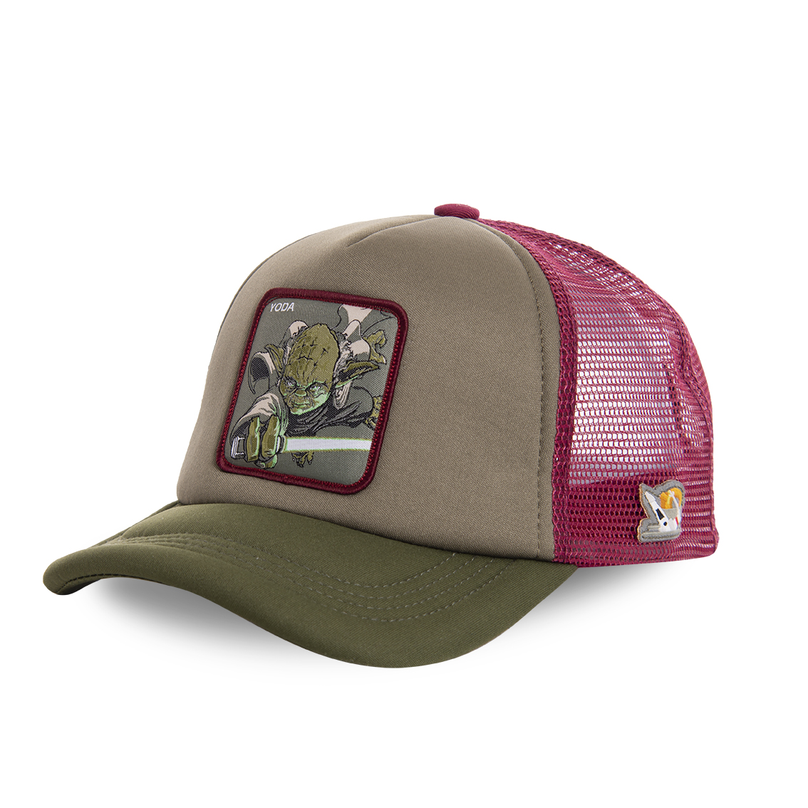 Casquette capslab star wars yoda kaki