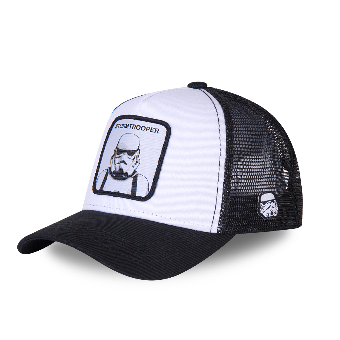 Casquette capslabs stormtrooper blanc et noir
