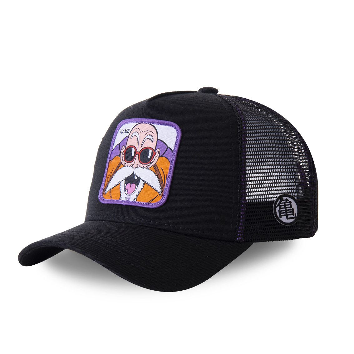 Casquette trucker capslab dragon ball z noir et violet (photo) Casquette trucker capslab dragon ball z noir et violet