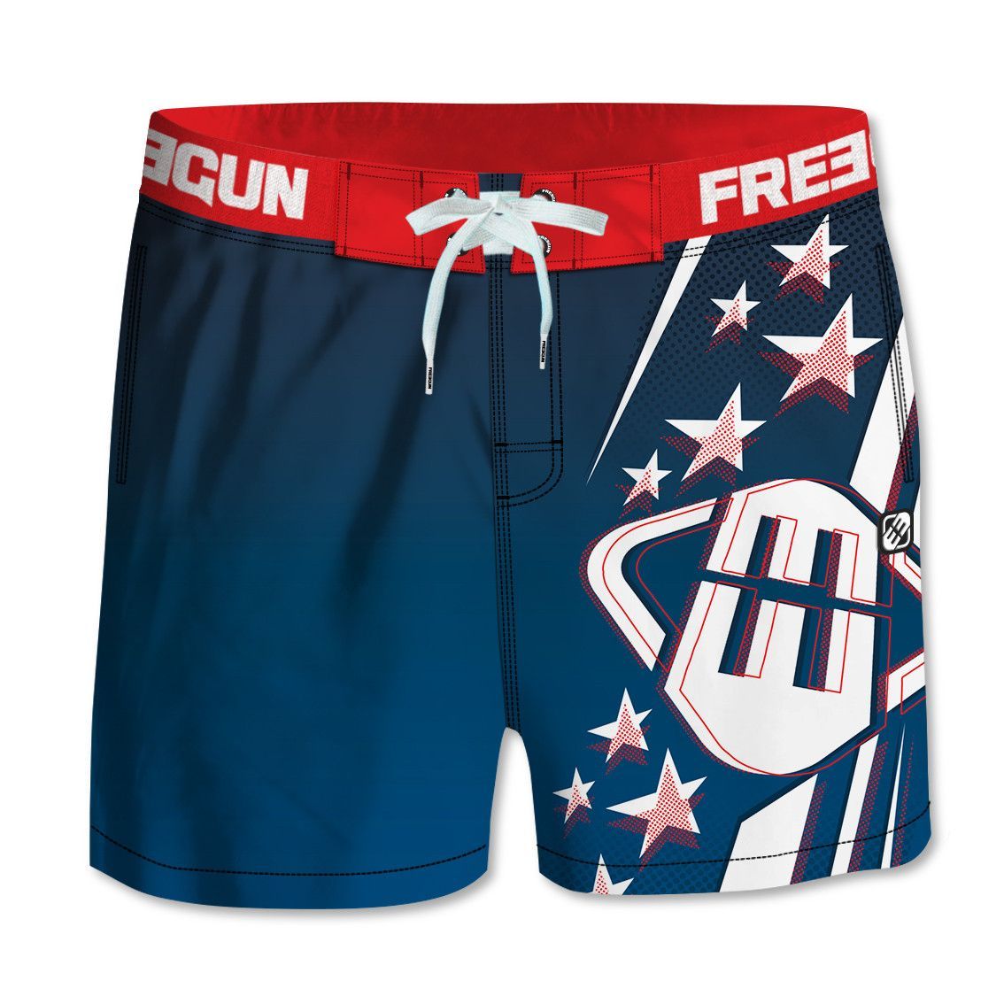 Boardshort court homme freegun bleu (photo) Boardshort court homme freegun bleu (photo)