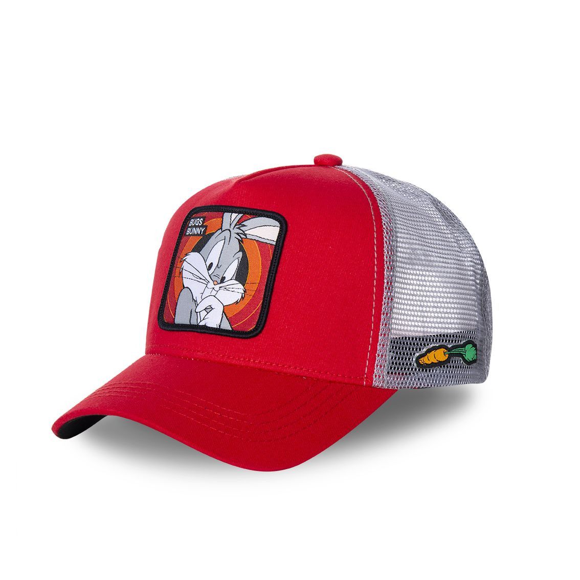Casquette capslab trucker looney tunes bugs bunny rouge (photo) Casquette capslab trucker looney tunes bugs bunny rouge