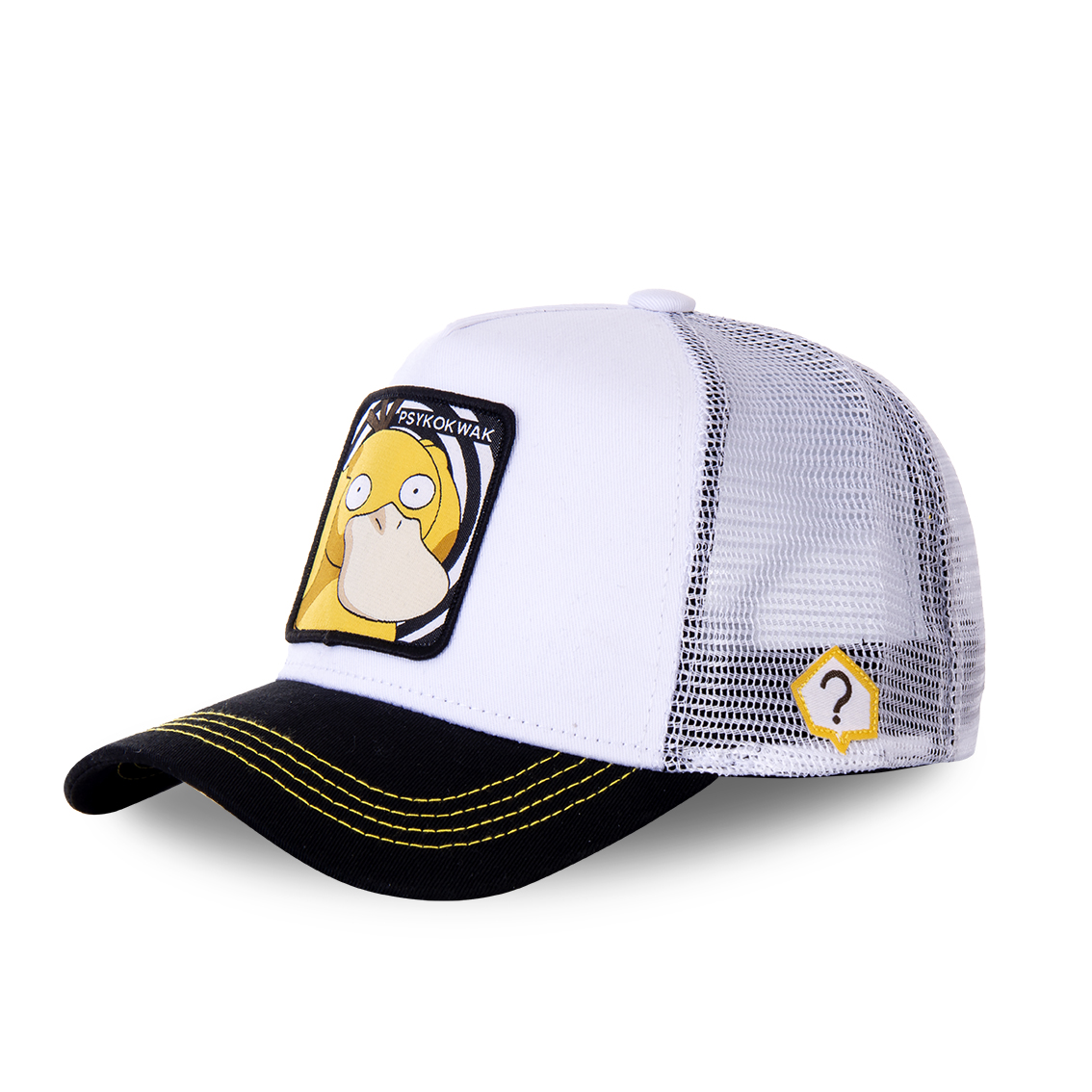 Casquette capslab trucker pokemon psykokwak blanc (photo) Casquette capslab trucker pokemon psykokwak blanc