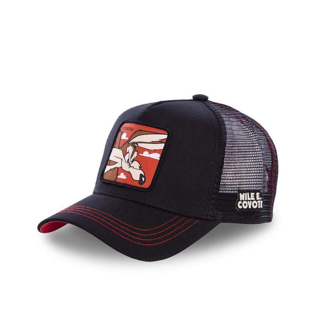 Casquette capslab trucker looney tunes coyote noir (photo) Casquette capslab trucker looney tunes coyote noir