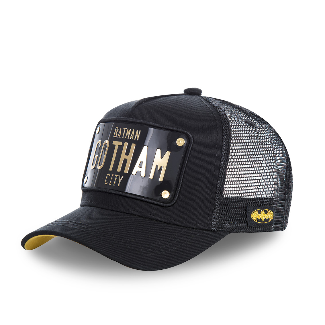 Casquette filet capslab dc comics batman gotham noir (photo) Casquette filet capslab dc comics batman gotham noir