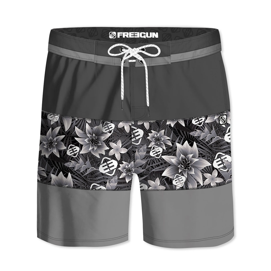 Boardshort court homme freegun ibis gris (photo) Boardshort court homme freegun ibis gris (photo)