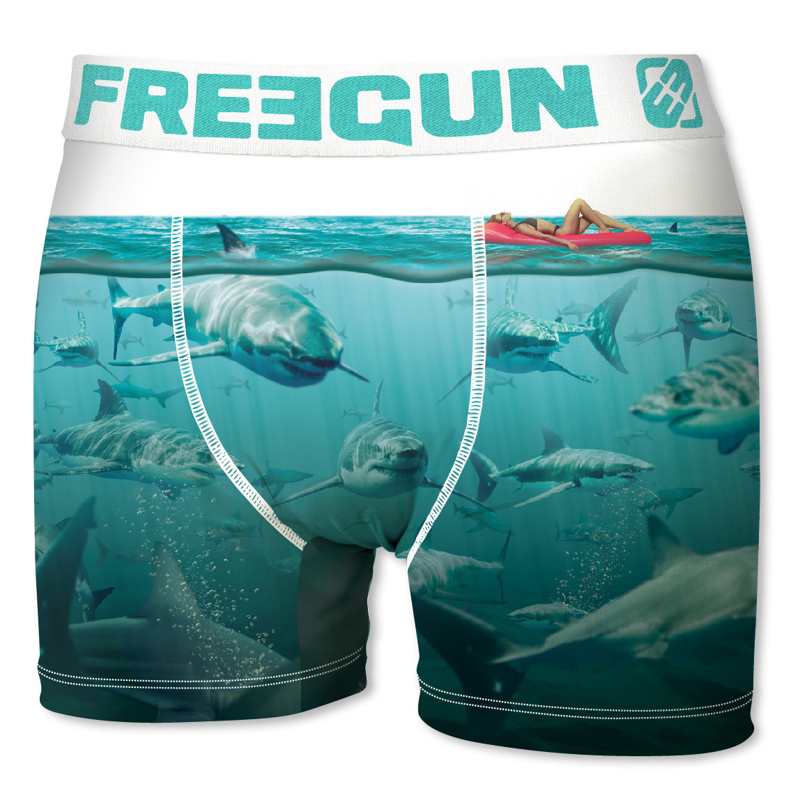 Boxers homme microfibre packx4 freegun e8 (photo) Boxers homme microfibre packx4 freegun e8 (photo)