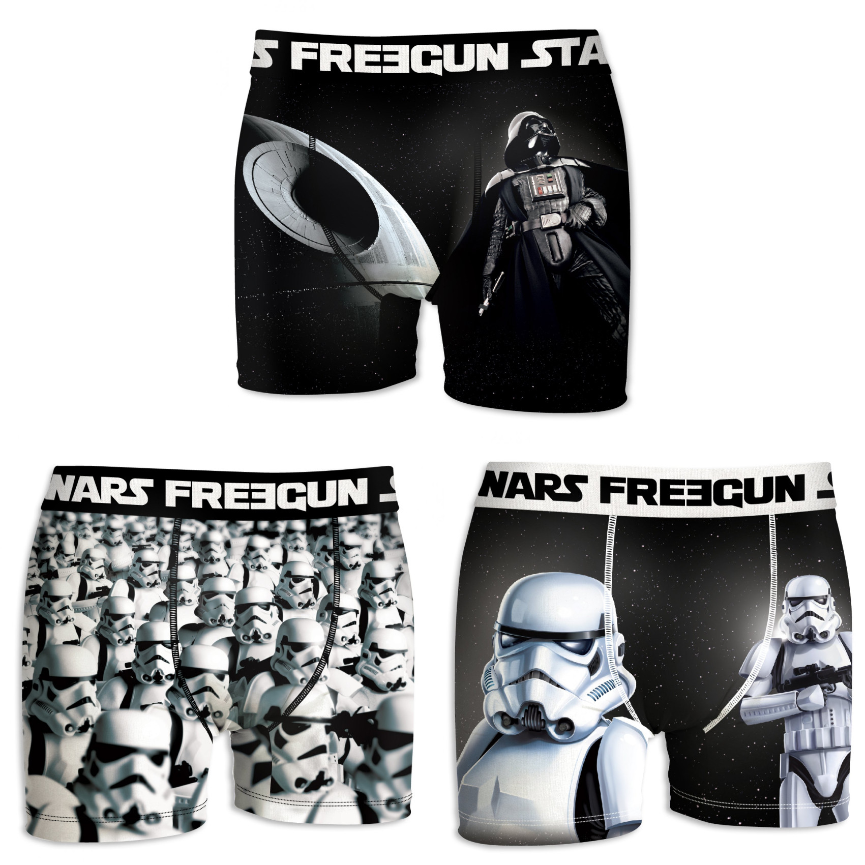 Boxers homme microfibre packx3 freegun e1 (photo) Boxers homme microfibre packx3 freegun e1 (photo)