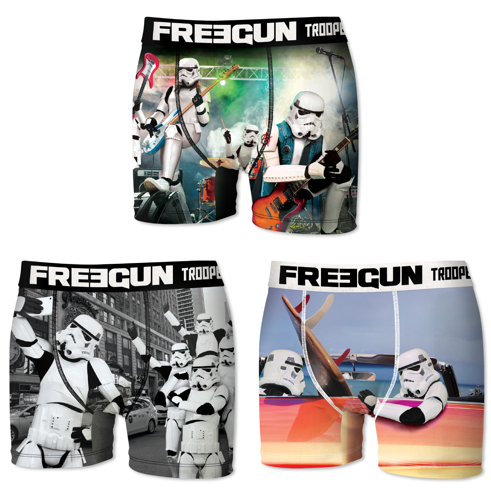 Boxers homme microfibre packx3 freegun star wars storm trooper e2 (photo) Boxers homme microfibre packx3 freegun star wars storm trooper e2 (photo)