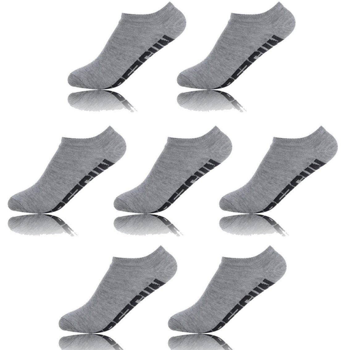 Lot de 7 chaussettes tiges courte homme uni (photo) Lot de 7 chaussettes tiges courte homme uni (photo)