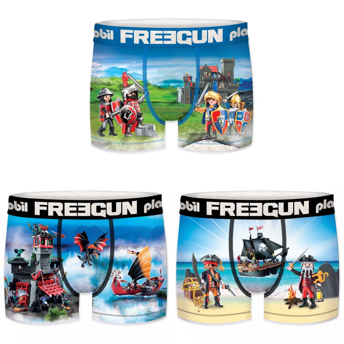 Lot de 3 boxers garcon playmobil g1 (photo) Lot de 3 boxers garcon playmobil g1 (photo)