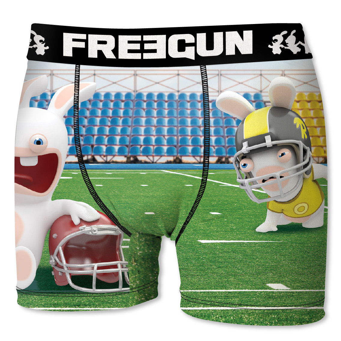 Boxers homme microfibre packx3 freegun lapin cretin e2 (photo) Boxers homme microfibre packx3 freegun lapin cretin e2 (photo)