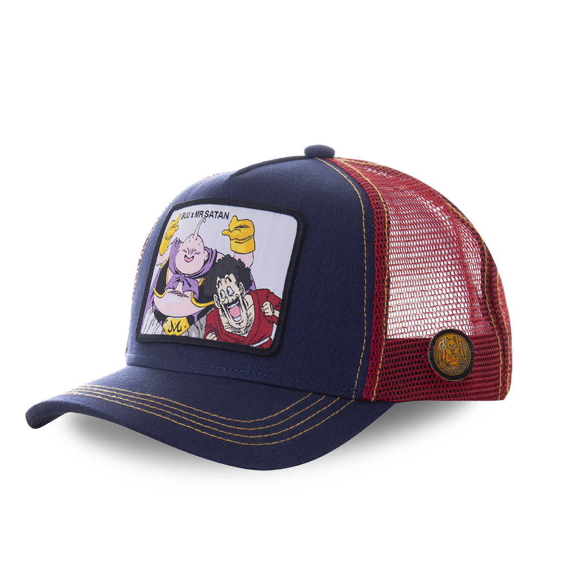 Casquette capslab dragon ball z 3 buu x mr satan bleu (photo) Casquette capslab dragon ball z 3 buu x mr satan bleu (photo)
