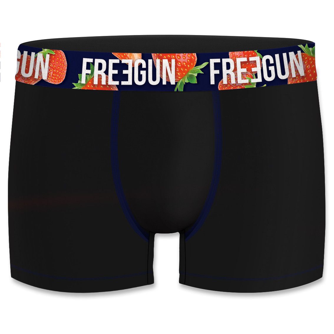 Boxer freegun homme coton bio fraise Boxer freegun homme coton bio fraise