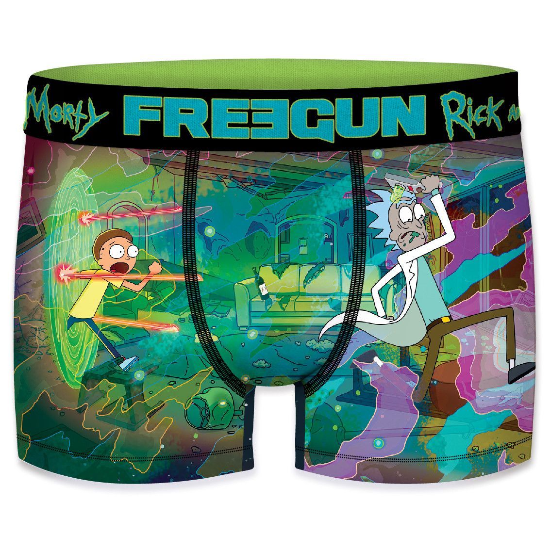 Boxer freegun homme rick et morty laser Boxer freegun homme rick et morty laser
