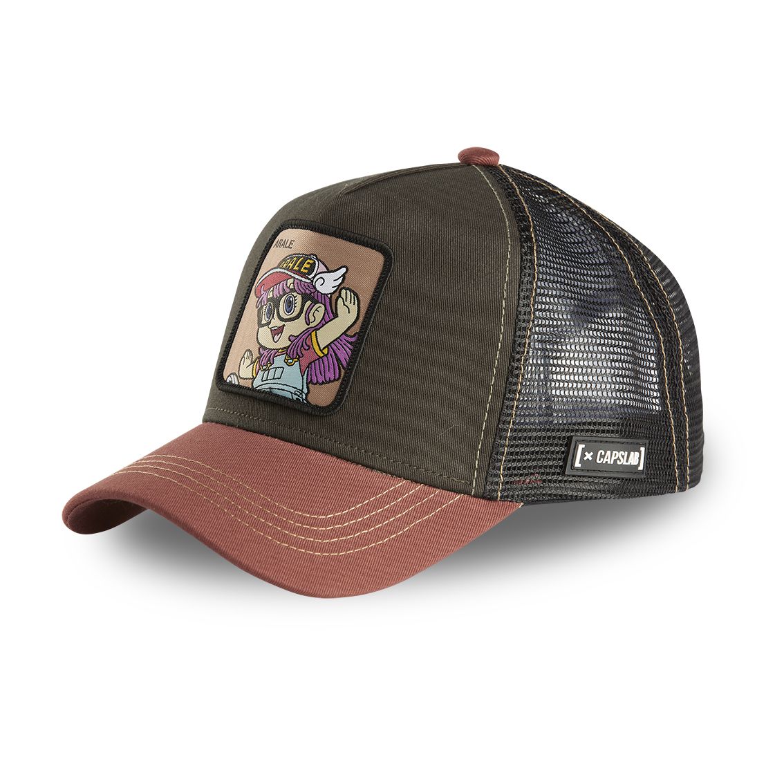 Casquette capslab dr slump arale marron (photo) Casquette capslab dr slump arale marron (photo)