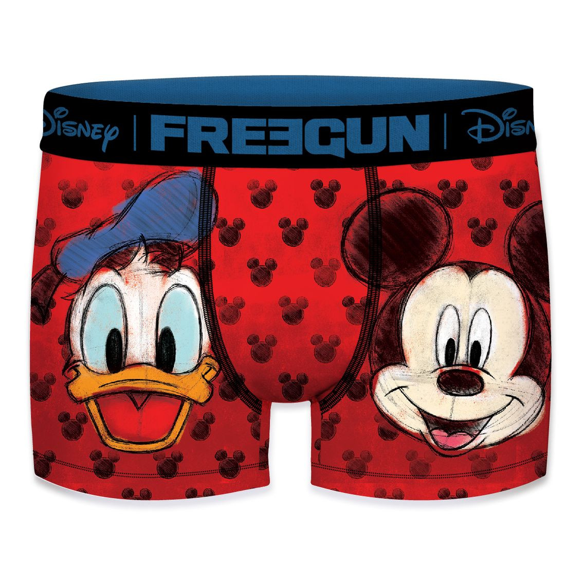 Boxer homme disney donald & mickey faces (photo) Boxer homme disney donald & mickey faces (photo)