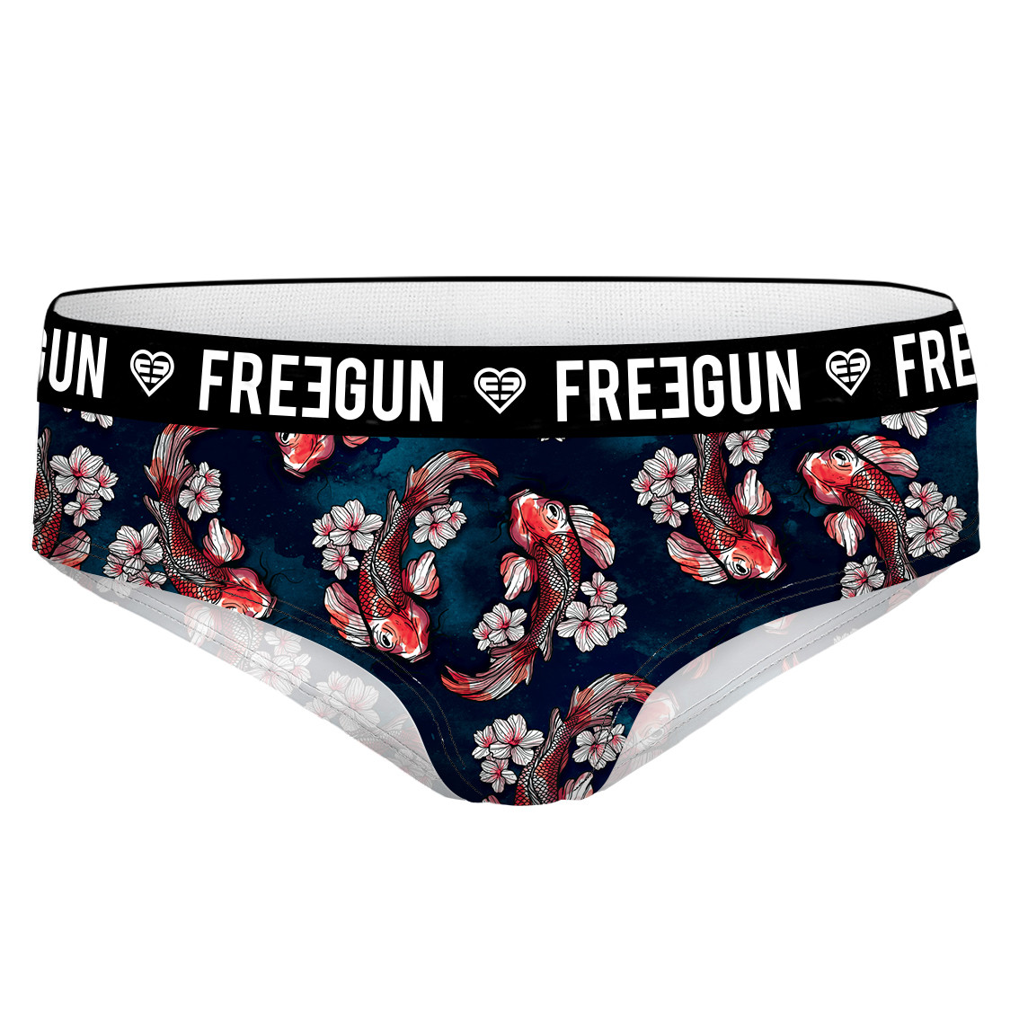 Boxer femme carpe koi (photo) Boxer femme carpe koi (photo)