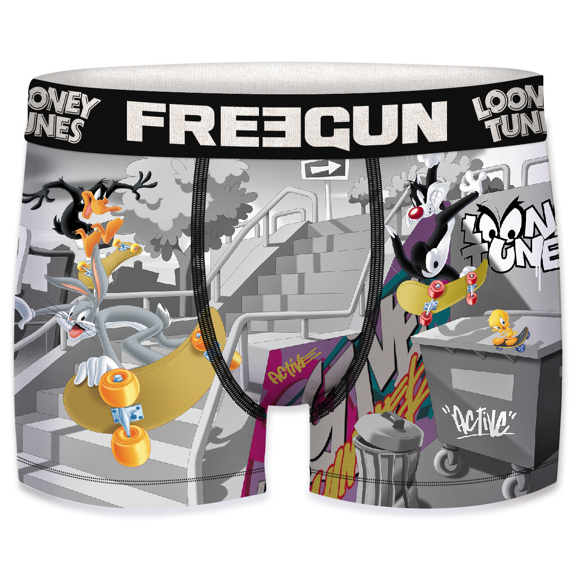 Boxer garçon looney tunes skate (photo) Boxer garçon looney tunes skate (photo)