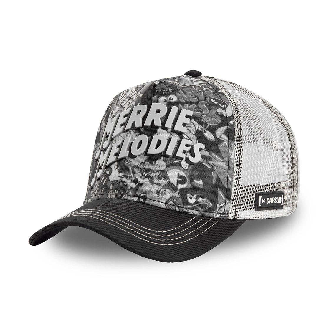 Casquette capslab looney tunes merrie melodies gris (photo) Casquette capslab looney tunes merrie melodies gris (photo)