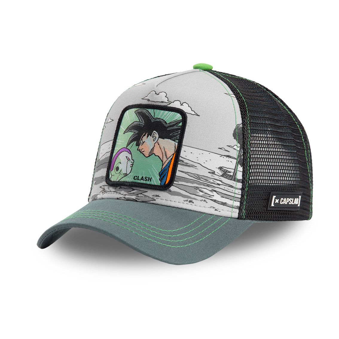 Casquette capslab dragon ball z 4 clash gris (photo) Casquette capslab dragon ball z 4 clash gris (photo)