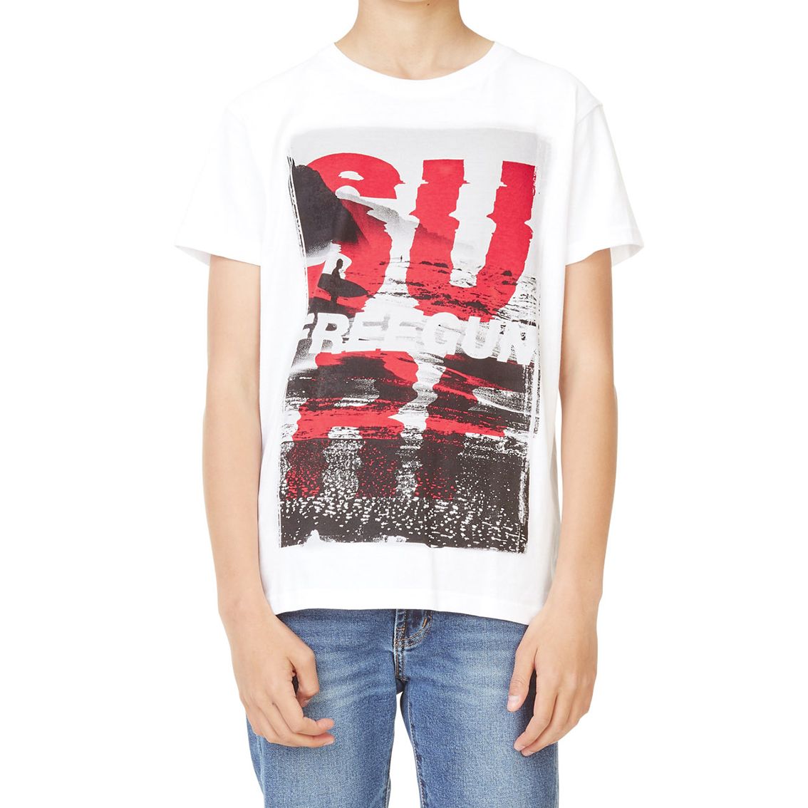 T-shirt freegun homme surf (photo) T-shirt freegun homme surf