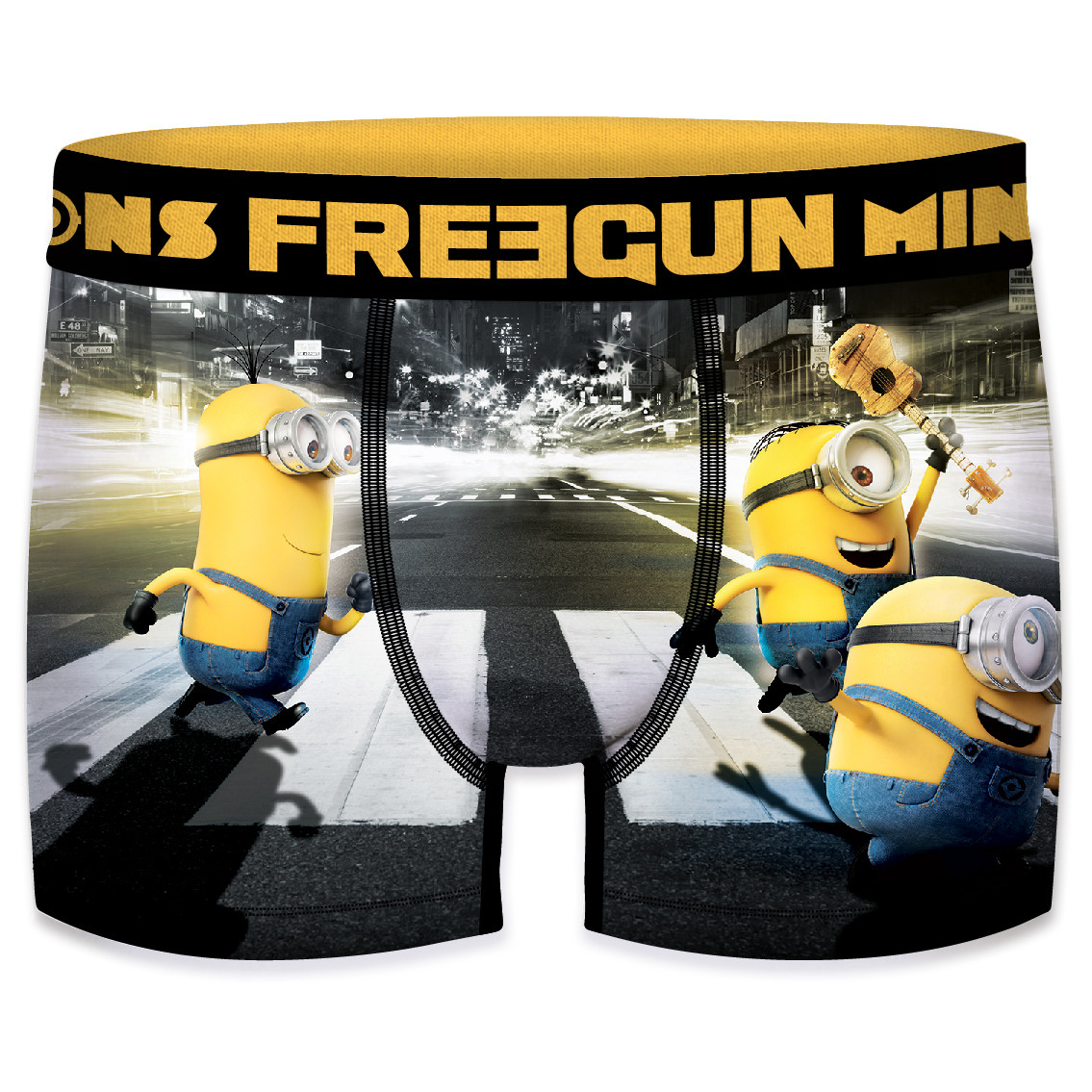 Boxer homme minions cross road (photo) Boxer homme minions cross road (photo)