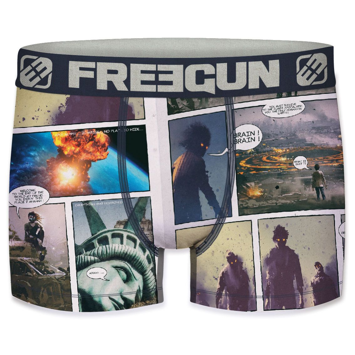 Boxer freegun homme zombie Boxer freegun homme zombie