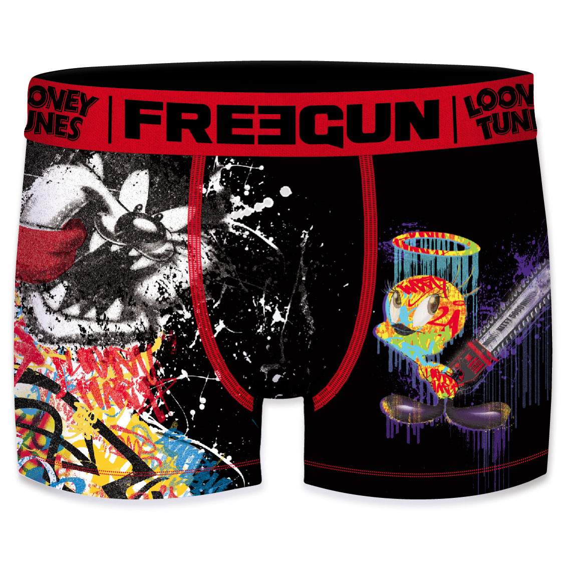 Boxer homme looney tunes scream (photo) Boxer homme looney tunes scream (photo)