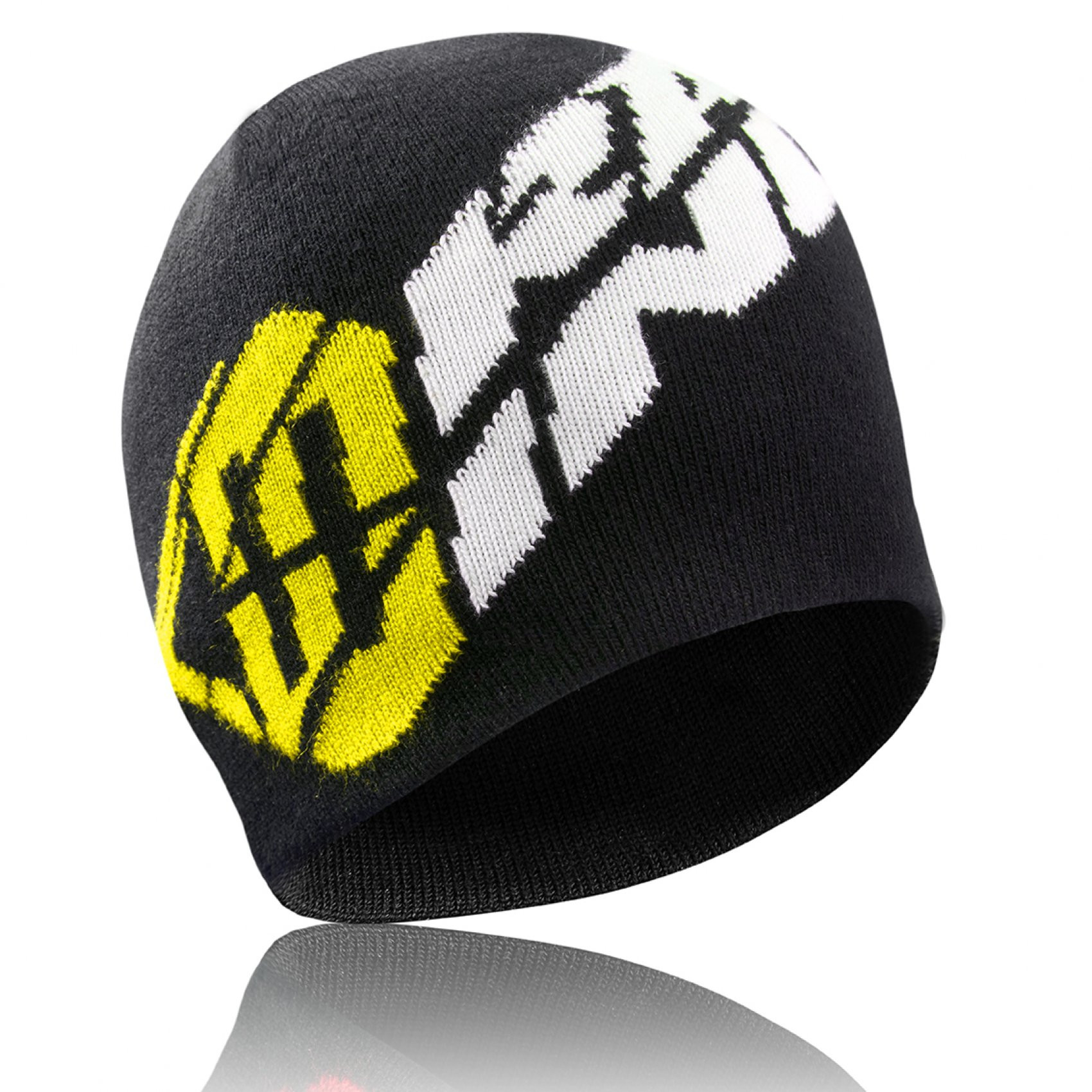 Bonnet homme racing logo jaune (photo) Bonnet homme racing logo jaune (photo)